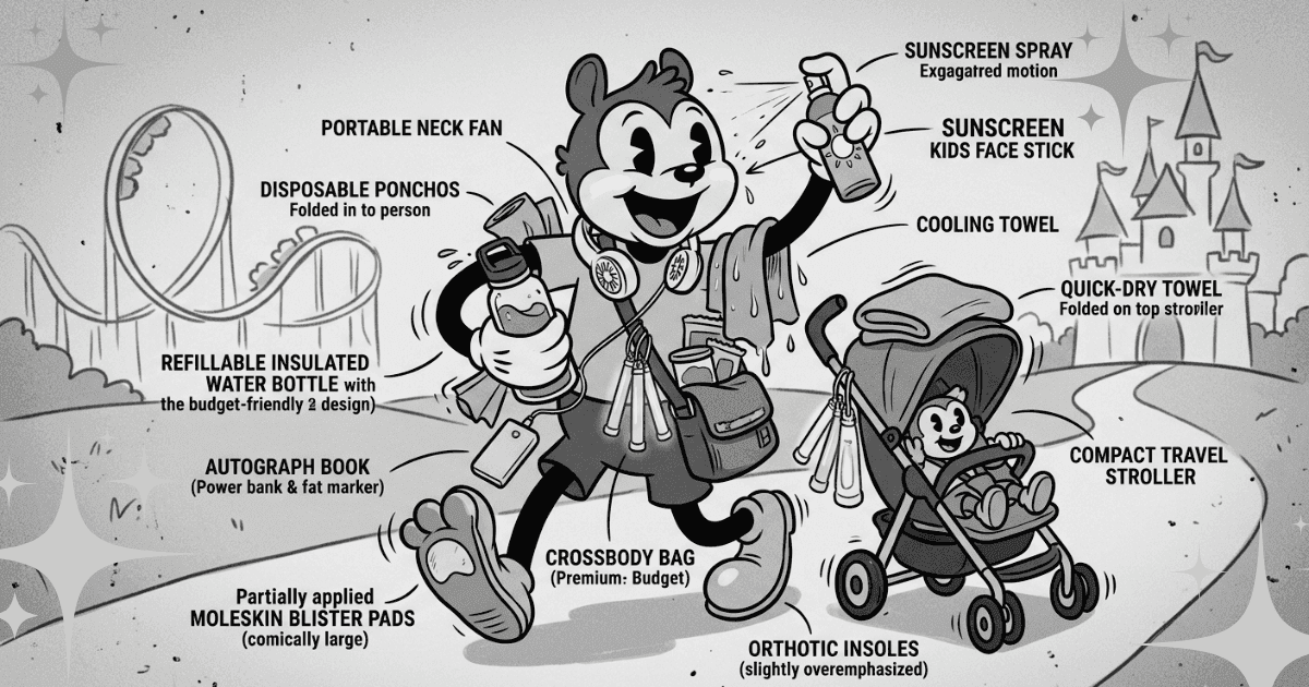 What to Pack for Disney World (The Stuff That Actually Matters)