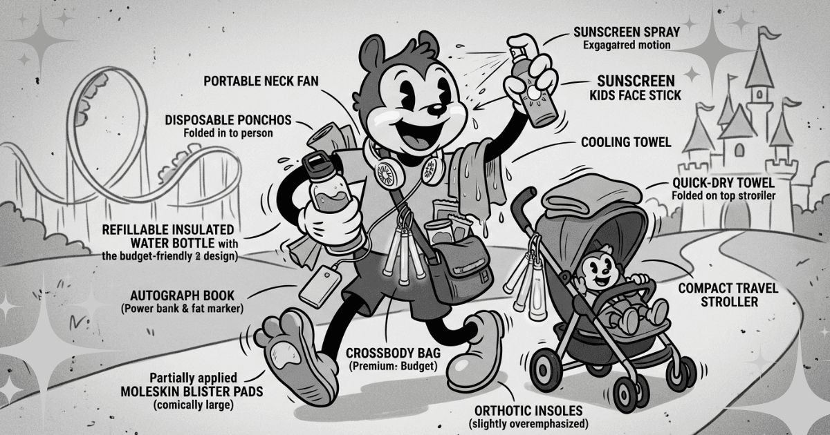 What to Pack for Disney World (The Stuff That Actually Matters)